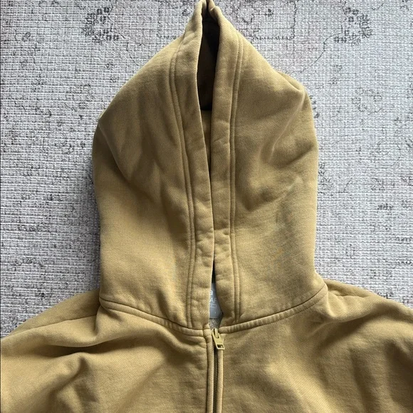 Aritzia Mustard Yellow Hoodie - Picture 2 of 9